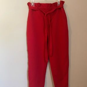 New look paper bag style Red size small